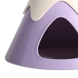 Maxbell Pet Hideout Hut Cave Bed Hamsters House for Rabbit Hamsters Hedgehog violet