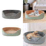 Maxbell Pet Bed Mattress Detachable Soft Sleeping Mat Cushion Cozy Kennel for Kitten Gray