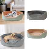 Maxbell Pet Bed Mattress Detachable Soft Sleeping Mat Cushion Cozy Kennel for Kitten Gray
