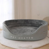 Maxbell Pet Bed Mattress Detachable Soft Sleeping Mat Cushion Cozy Kennel for Kitten Gray