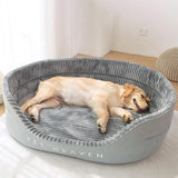 Maxbell Pet Bed Mattress Detachable Soft Sleeping Mat Cushion Cozy Kennel for Kitten Gray