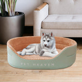 Maxbell Pet Bed Mattress Detachable Soft Sleeping Mat Cushion Cozy Kennel for Kitten Green
