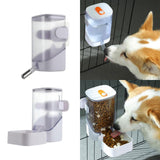 Maxbell Feeding Station Hanging Pet Cage Automatic Feeder for Cats Small Animals Water Dispenser