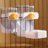 Maxbell Feeding Station Hanging Pet Cage Automatic Feeder for Cats Small Animals Water Dispenser