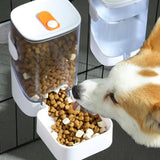 Maxbell Feeding Station Hanging Pet Cage Automatic Feeder for Cats Small Animals Food Dispenser