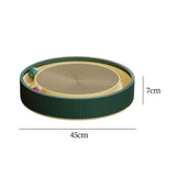 Maxbell Cat Scratch Pad with Interactive Track Ball Corrugated Cardboard Accessories Green