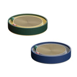 Maxbell Cat Scratch Pad with Interactive Track Ball Corrugated Cardboard Accessories Green