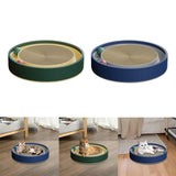 Maxbell Cat Scratch Pad with Interactive Track Ball Corrugated Cardboard Accessories Green
