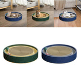Maxbell Cat Scratch Pad with Interactive Track Ball Corrugated Cardboard Accessories Green