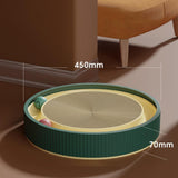 Maxbell Cat Scratch Pad with Interactive Track Ball Corrugated Cardboard Accessories Green