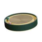 Maxbell Cat Scratch Pad with Interactive Track Ball Corrugated Cardboard Accessories Green