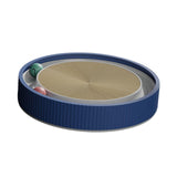 Maxbell Cat Scratch Pad with Interactive Track Ball Corrugated Cardboard Accessories Blue