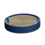 Maxbell Cat Scratch Pad with Interactive Track Ball Corrugated Cardboard Accessories Blue