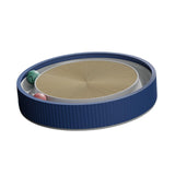 Maxbell Cat Scratch Pad with Interactive Track Ball Corrugated Cardboard Accessories Blue