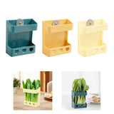 Maxbell Garden Rutin Chicken Vegetable Rack Feeder Large Capacity for Hamster Bird Blue