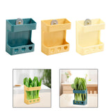 Maxbell Garden Rutin Chicken Vegetable Rack Feeder Large Capacity for Hamster Bird Blue