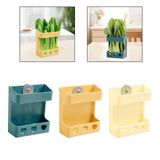 Maxbell Garden Rutin Chicken Vegetable Rack Feeder Large Capacity for Hamster Bird Blue