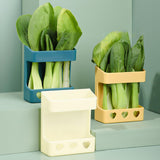 Maxbell Garden Rutin Chicken Vegetable Rack Feeder Large Capacity for Hamster Bird Blue