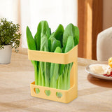 Maxbell Garden Rutin Chicken Vegetable Rack Feeder Large Capacity for Hamster Bird Yellow