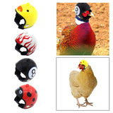 Maxbell Chicken Hat Headwear Safety Headgear Head Protector Fashion Soft for Hen Yellow