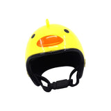 Maxbell Chicken Hat Headwear Safety Headgear Head Protector Fashion Soft for Hen Yellow