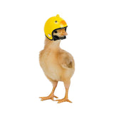 Maxbell Chicken Hat Headwear Safety Headgear Head Protector Fashion Soft for Hen Yellow