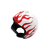 Maxbell Chicken Hat Headwear Safety Headgear Head Protector Fashion Soft for Hen White and Red