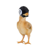 Maxbell Chicken Hat Headwear Safety Headgear Head Protector Fashion Soft for Hen Black