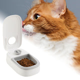 Maxbell Automatic Cat Feeders Dog Cat Food Dispenser with 48H Timer Smart Large Single Meal Grey