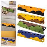 Maxbell Splicing Cat Tunnel Folding Tube Deformable Cat Toys Amusement for Dog Brown Green