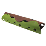 Maxbell Splicing Cat Tunnel Folding Tube Deformable Cat Toys Amusement for Dog Brown Green