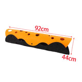 Maxbell Splicing Cat Tunnel Folding Tube Deformable Cat Toys Amusement for Dog Dark Orange Gray