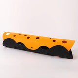 Maxbell Splicing Cat Tunnel Folding Tube Deformable Cat Toys Amusement for Dog Dark Orange Gray