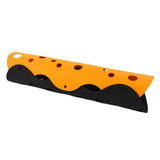 Maxbell Splicing Cat Tunnel Folding Tube Deformable Cat Toys Amusement for Dog Dark Orange Gray