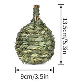 Maxbell Small Animals Chewing Balls Tooth Cleaning Tool Pet Cage Accessories for Bunny Pear
