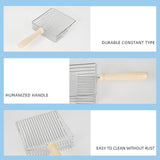 Maxbell Cat Litter Scooper Metal Scoop Sifter Deep Shovel Cleaning Box Cleaner Tool 11.5cmx4cmx24.5cm
