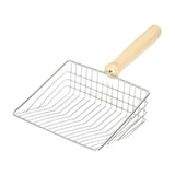 Maxbell Cat Litter Scooper Metal Scoop Sifter Deep Shovel Cleaning Box Cleaner Tool 11.5cmx4cmx24.5cm