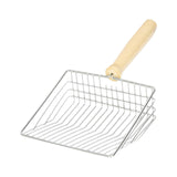 Maxbell Cat Litter Scooper Metal Scoop Sifter Deep Shovel Cleaning Box Cleaner Tool 11.5cmx4cmx24.5cm