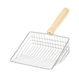 Maxbell Cat Litter Scooper Metal Scoop Sifter Deep Shovel Cleaning Box Cleaner Tool 11.5cmx4cmx24.5cm