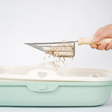 Maxbell Cat Litter Scooper Metal Scoop Sifter Deep Shovel Cleaning Box Cleaner Tool 14.5cmx5.5cmx28cm
