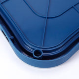 Maxbell Portable Pet Training Toilet Tray Puppy Potty Tray Urinal Lattice Bedpan Blue