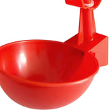 Maxbell Poultry Drinking Bowl Feeder Duck with 8mm Hole Automatic Chicken Water Cup