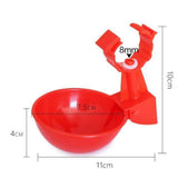 Maxbell Poultry Drinking Bowl Feeder Duck with 8mm Hole Automatic Chicken Water Cup