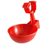 Maxbell Poultry Drinking Bowl Feeder Duck with 8mm Hole Automatic Chicken Water Cup