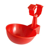Maxbell Poultry Drinking Bowl Feeder Duck with 8mm Hole Automatic Chicken Water Cup