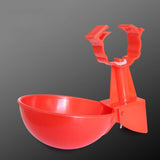 Maxbell Poultry Drinking Bowl Feeder Duck with 8mm Hole Automatic Chicken Water Cup
