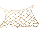Maxbell Bird Climbing Net Parrot Swing Rope with Buckles Hooks for Conures Budgie 30cmx20cm