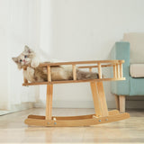 Maxbell Cat Hammock Bed with Cushion Pet Resting Hammock Cat Furniture Lounger