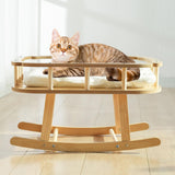 Maxbell Cat Hammock Bed with Cushion Pet Resting Hammock Cat Furniture Lounger