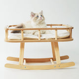 Maxbell Cat Hammock Bed with Cushion Pet Resting Hammock Cat Furniture Lounger